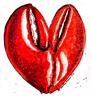 love lobster love logo by adam to make love to a lobster keep calm my ...