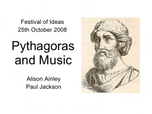 Pythagoras and Music