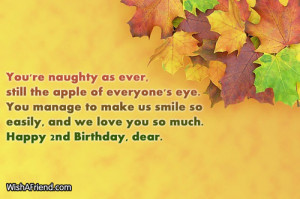 2nd Birthday Quotes For Baby Girl ~ 2nd Birthday Wishes - Page 2