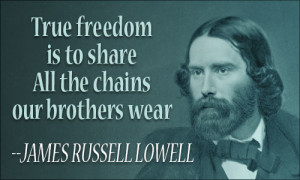 JAMES RUSSELL LOWELL QUOTES