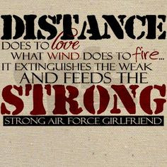 Military Quotes, Airforce Girlfriends Quotes, Quotes On Distance ...