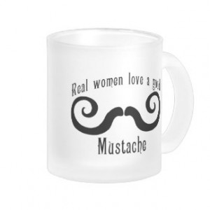 Mustache Quotes Mugs