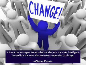 Leadership Quote - Change or Die