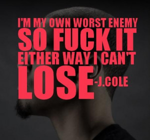 my own worst enemy enemy quote