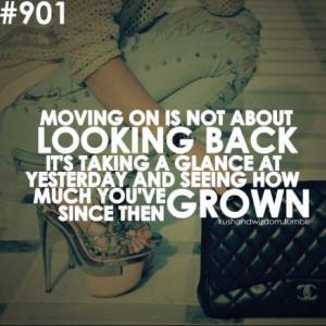 Take every chance to grow