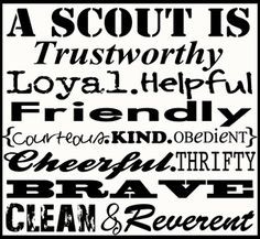 Scout printables