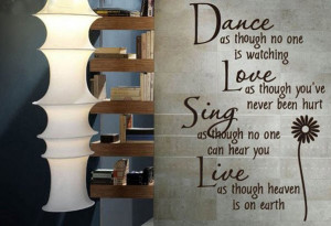 Inspirational Wall Decal Quotes Removable Sticker Wall Art Decor Mural