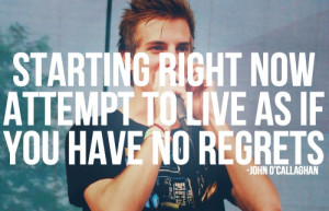 John O'Callaghan Quotes Tumblr