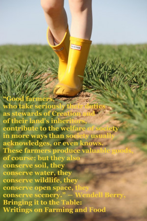 Conserve Farmers Wendell Berry