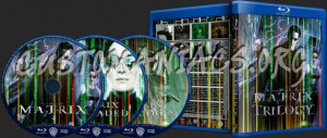 The Matrix Trilogy blu-ray cover