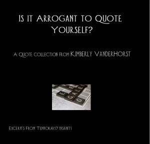 Click to preview Is it Arrogant to Quote Yourself? photo book