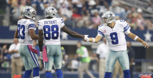 ... not, we still count on each other. ~ Dez Bryant on the Dallas Cowboys
