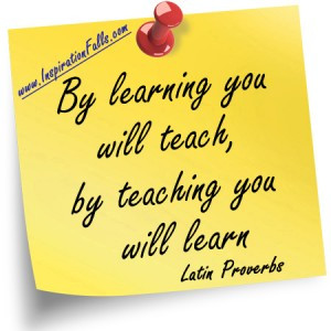 ... aren’t learning anything when you’re talking. ~ Lyndon B. Johnson