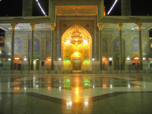 Description Al-Khadhumain shrine in baghdad.jpg