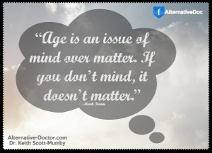 quote and inspiration by mark twain about mind over matter