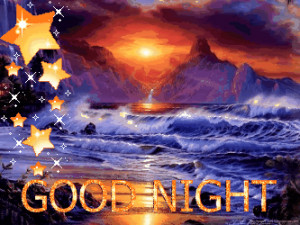 Good Night Sunset Graphics