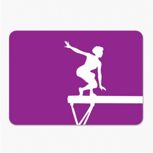 Gymnastics Quotes About Beam Purple gymnastics beam balance