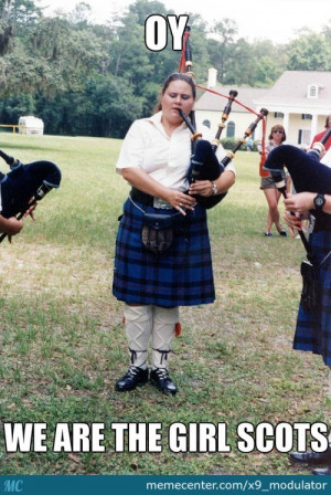 The Girl Scots Of Scotland