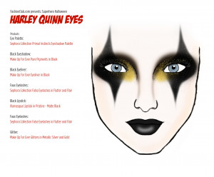 Harley Quinn Makeup Ideas. Quotes About Fashion And Beauty. View ...