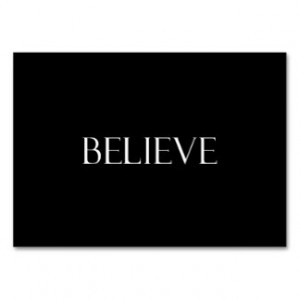 Believe Quotes Inspirational Faith Quote Business Card