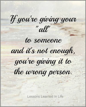 People who truly respect you will always encourage you.