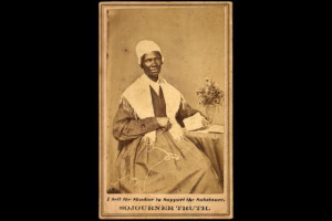 Sojourner Truth - Courtesy Library of Congress