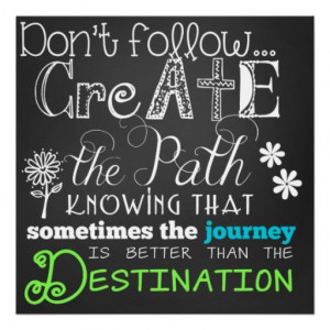 Create the Path Motivational Poster