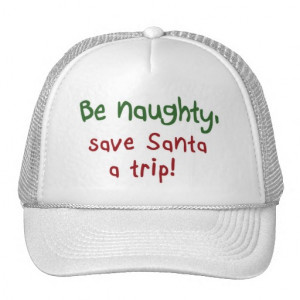 Funny Christmas gifts Holiday humour quotes hats