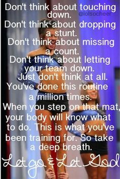 Motivational Cheer Quotes, Good Luck Cheerleading Quotes, Cheer ...