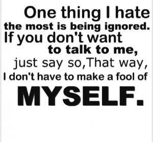 Don't waste my time anymore