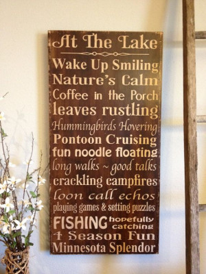 extra large at the lake house you can customize your by kspeddler, $ ...