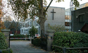 The London Oratory school in Fulham, west London. Nick Clegg follows ...