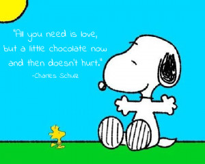 snoopy quotes about love