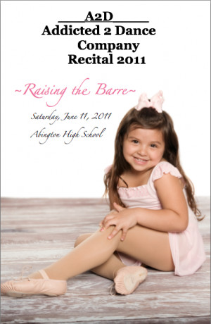 dancer on our recital cover want to have your dancer on our recital ...