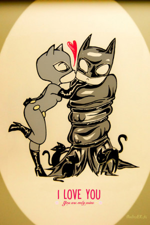 Batman and Catwoman by YukiPrincess