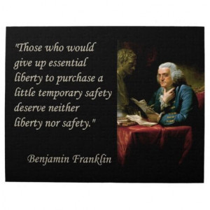 Ben Franklin on liberty and security