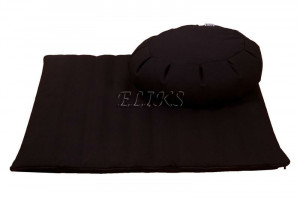 Yoga set - buckwheat zafu cushion & zabuton - meditation mat