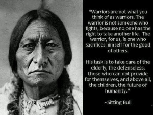 May I always be a warrior...