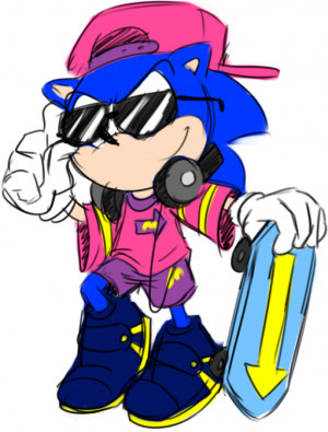 Sonic the Hedgehog -Sonic's OVA clothes