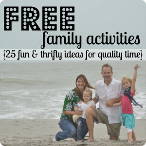 ... fun & thrifty ideas for spending quality time with your kids #fun #