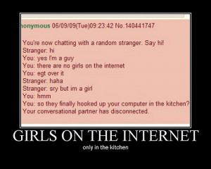Re: Women belong in the kitchen