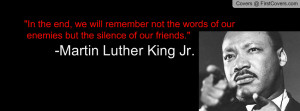 Martin Luther King Jr Quote Profile Facebook Covers
