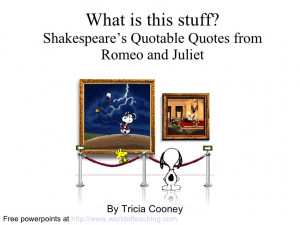 Romeo And Juliet Quotes