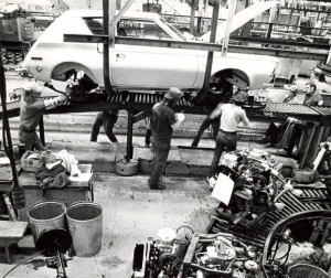 AMC assembly line 1975