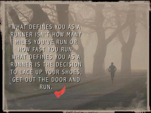 Being a Runner