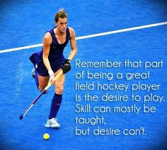Field hockey - good quote, bad pic More