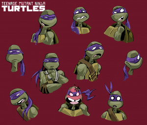 tmntmaster:Early sketches of Donnie from the new #NickTurtles ...
