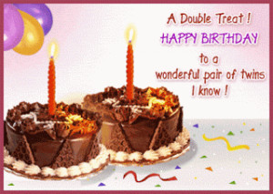 Happy Birthday Quotes for Twins