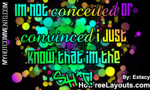 Conceited Quotes Graphics - Page #2 - LayoutLocator.com - Search over ...