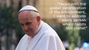 Pope Francis is providing global leadership in the battle to take ...